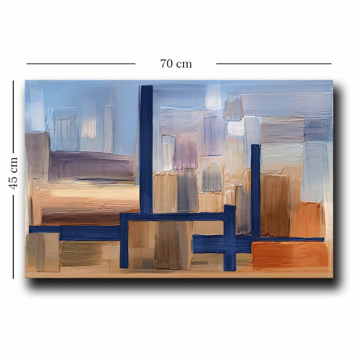 Wallity Cuadro Decorativo sobre Lienzo 45 x 70 cm Wallity Cuadro Decorativo sobre Lienzo 45 x 70 cm